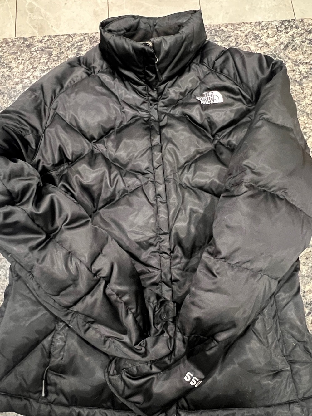 The North Face Black Quilted 550 Women's Puffer Jacket